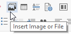 Insert Image or File tool